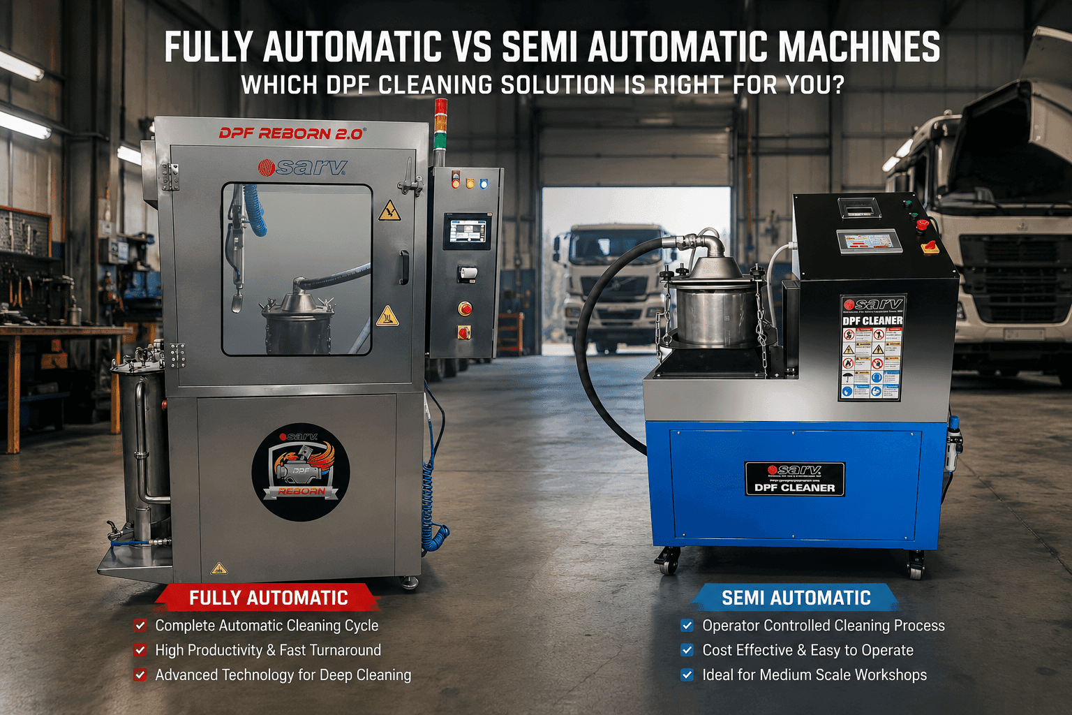 Fully Automatic vs Semi Automatic Machines