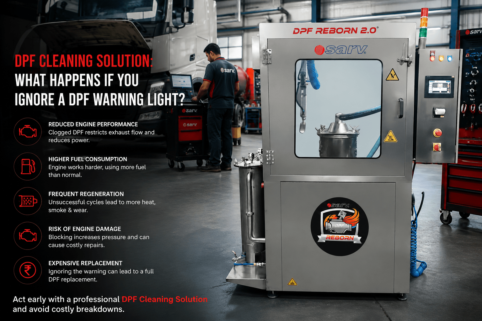 DPF Warning Light