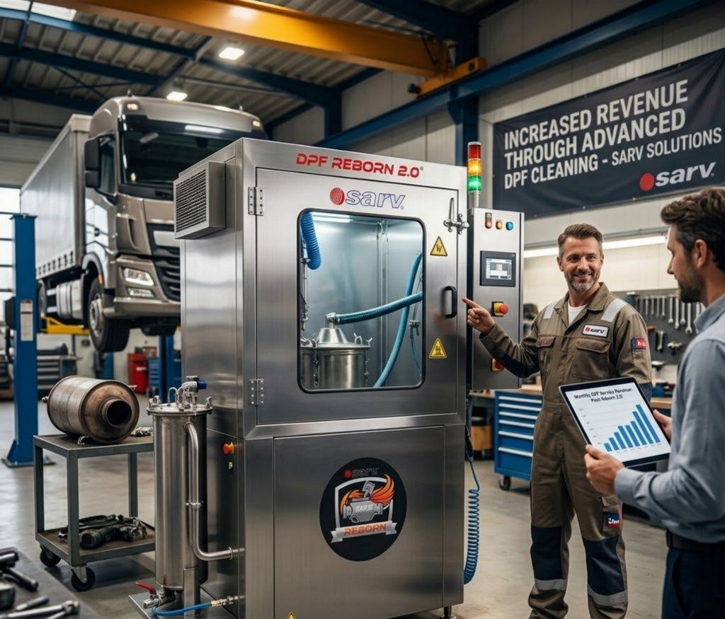 DPF Cleaning Machine